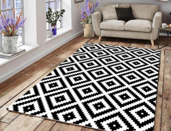 مشخصات ظاهری روفرشی کشدار طرح فرش