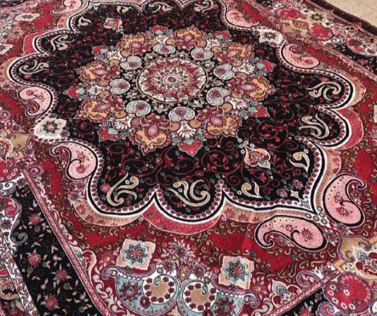 بازار فروش روفرشی طرح ابریشم فانتزی