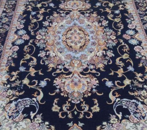 عرضه روفرشی طرح فرش ابریشمی